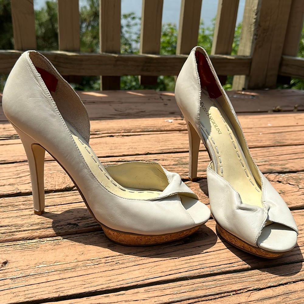 Enzo Angiolini leather heels